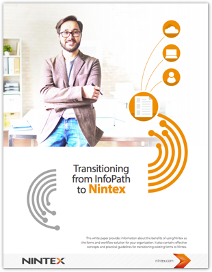 Infopath Transition Guide